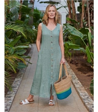 Linen dress uk on sale sale