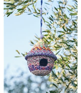 Recycled Cotton Bird House Circle