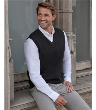 Mens Cashmere Vest