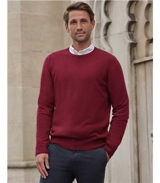 Mens Cashmere Crew Sweater