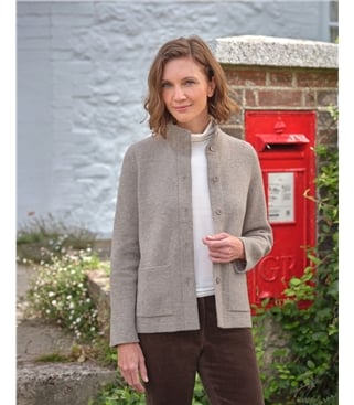 Funnel Neck Jacket