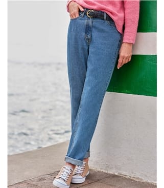 Relaxed Tapered Leg Jean