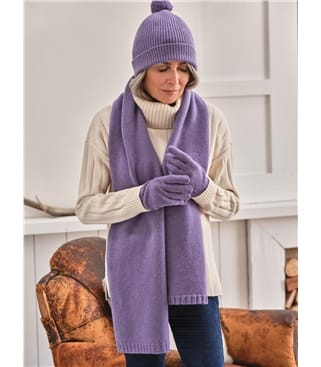 Womens Essential Lambswool Scarf
