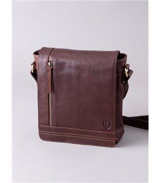 Keswick Medium Leather Messenger Bag