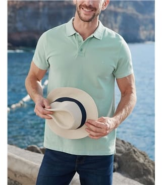 Organic Cotton Pique Polo