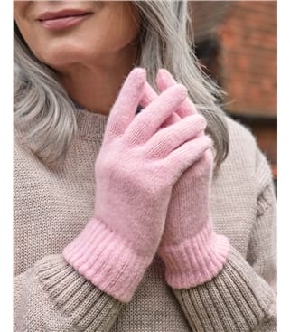 Womens Essential Lambswool Glove
