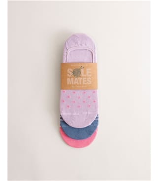 Womens Bamboo Footsie 3 Pack