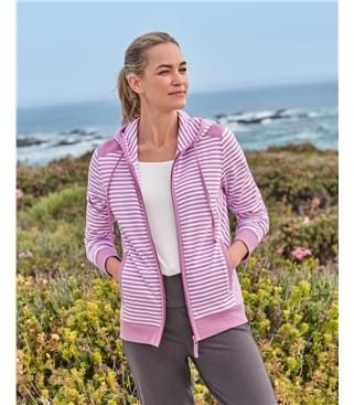 'Ambleside' Sweatshirt mit Kapuze und Reißverschluss