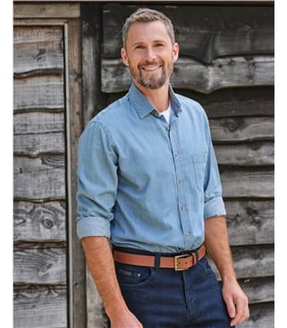 Chambray Cotton Shirt