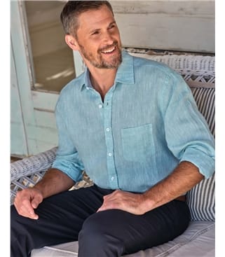 Linen Long Sleeve Shirt