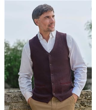 Organic Cotton Cashmere Waistcoat