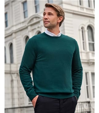 Mens Cashmere Crew Sweater