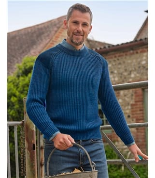 Countryman-Pullover aus reiner Wolle für Herren