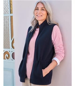 Premium Wool Blend Milano Full Zip Vest