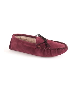 Womens Sheepskin Moccasin Slippers