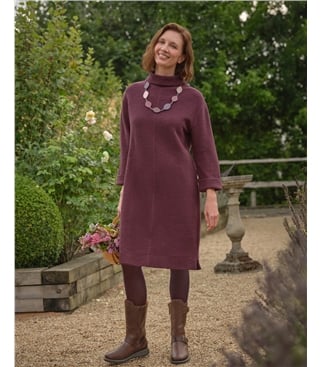 Gestricktes Jerseykleid