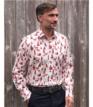 Printed Cotton Shirt