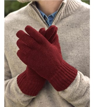 Gants - Homme - Laine d'agneau