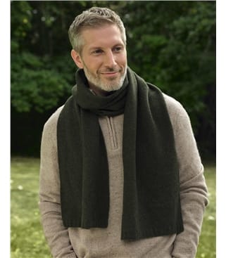 Schal aus Lammwolle für Herren