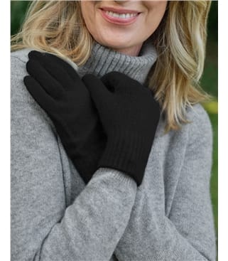 Womens Essential Lambswool Glove