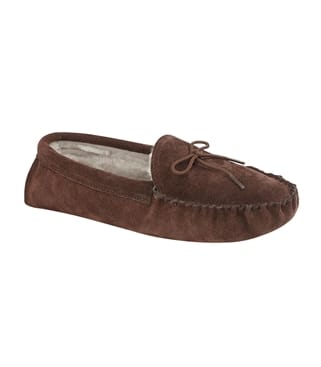 Mens Draper Sheepskin Moccasin Slippers