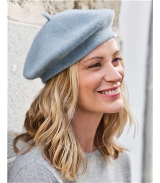 Womens Classic Wool Beret