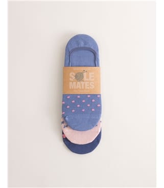 Womens Bamboo Footsie 3 Pack