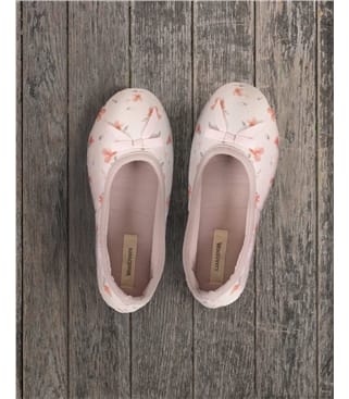 Floral Cotton Ballerina