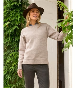 100% Pure Wool Guernsey Jumper