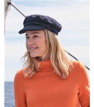 Casquette gavroche - Femme - Pure Laine