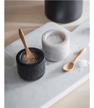 Marble And Granite Salt And Pepper Pots