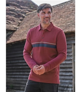 Classic Long Sleeve Polo Shirt