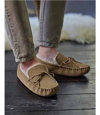 Mens Sheepskin Moccasin