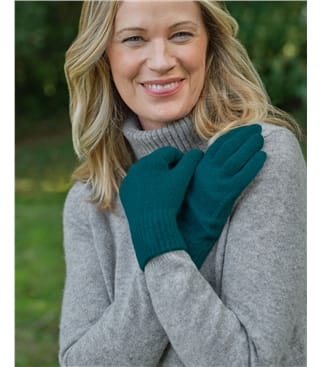 Womens Essential Lambswool Glove