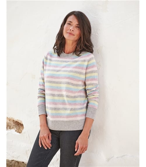 Pastel Multi Stripe Sweater