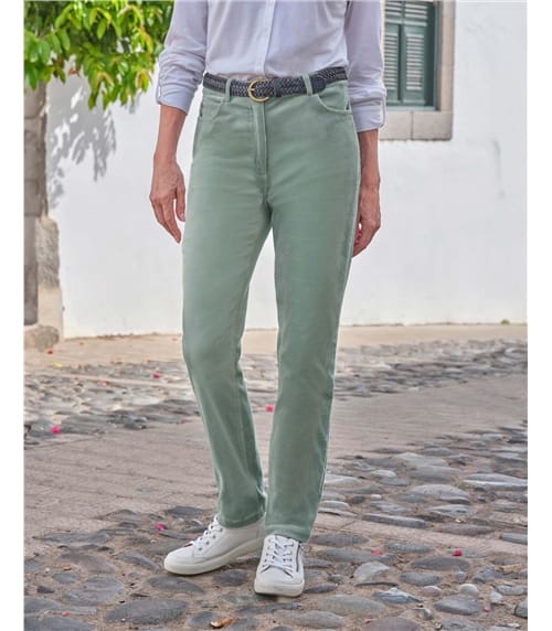 Cordhose aus Bio-Baumwolle für Damen