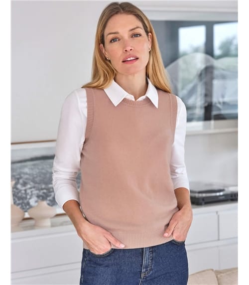 Cashmere Knitted Tank