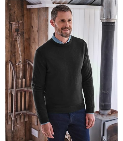 Pure Cashmere Crew Neck Jumper
