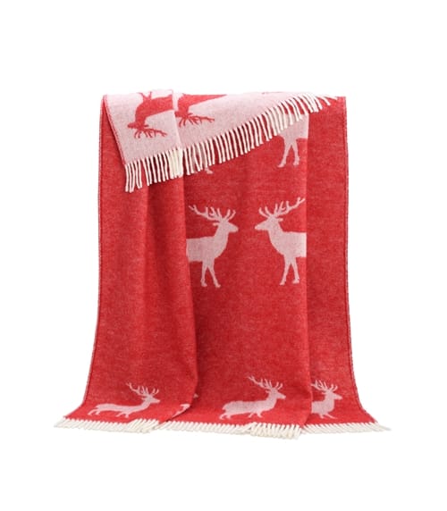 Pure Wool Festive Throw