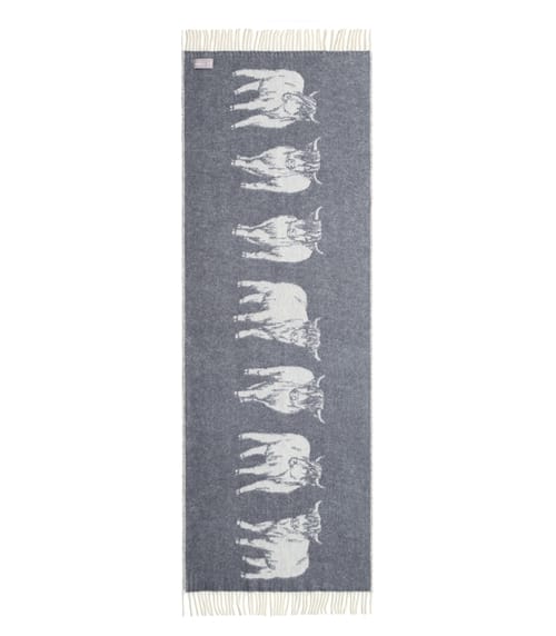 Pure Wool Animal Small Throw