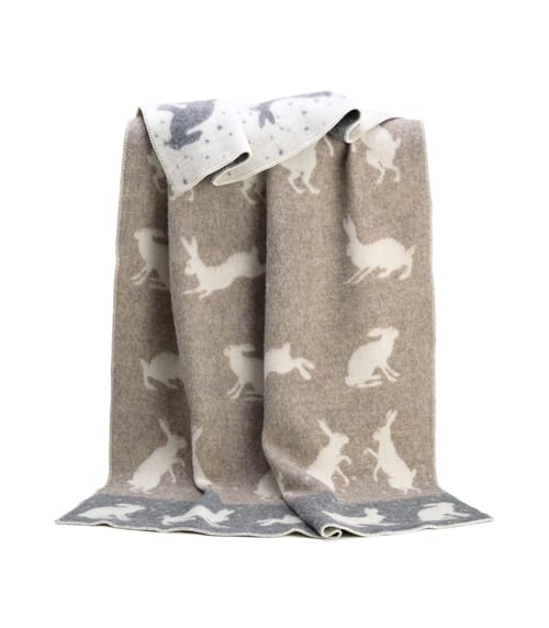 Wool Festive Animal Blanket