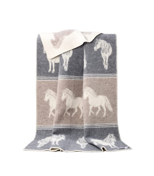 Wool Blanket Stitch Animal Blanket