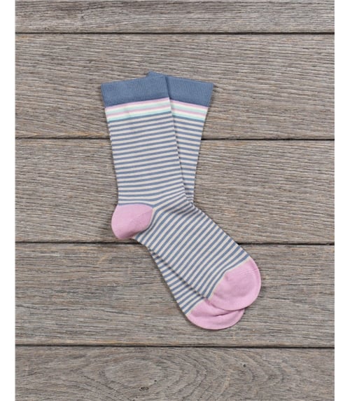 Womens Bamboo Stripe Sock