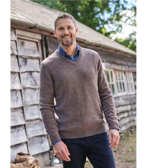 Mens Wool Jumpers and Knitted Sweaters | WoolOvers UK