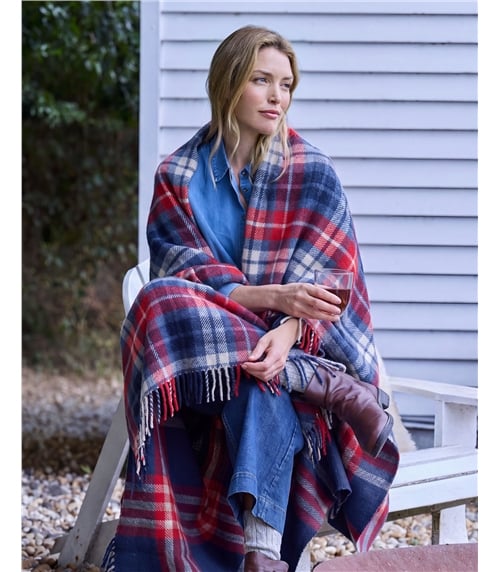 Traditional Pure Wool Throw