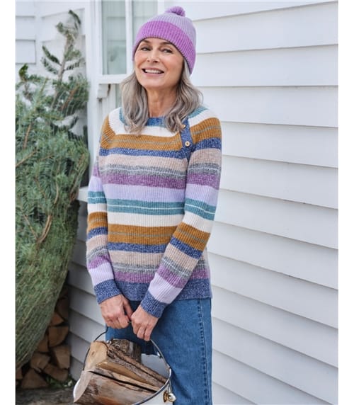 Marled Stripe Jumper