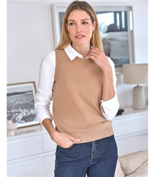 Cashmere Knitted Tank