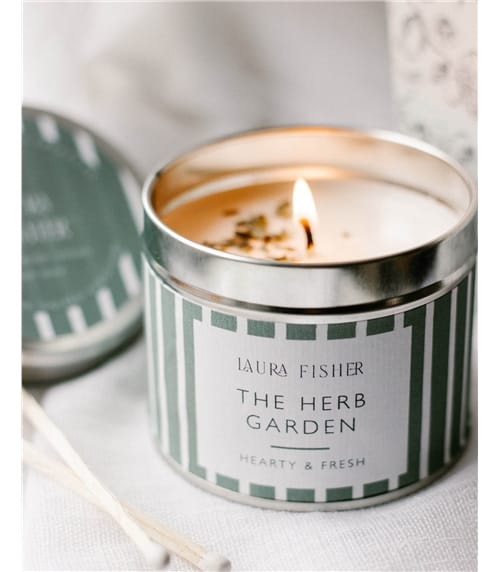 The Herb Garden Tin Candle