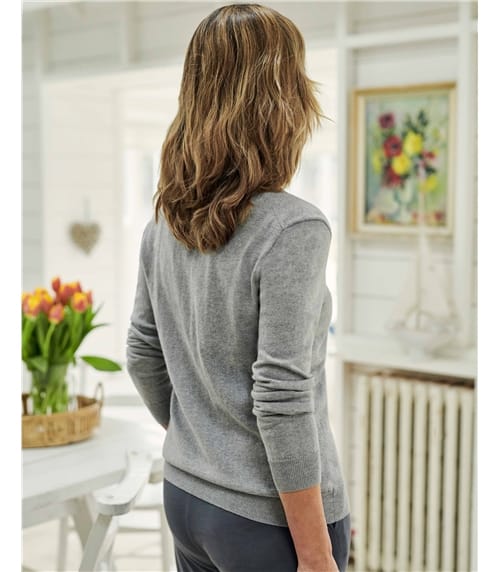 Cashmere & Cotton Blend Knitwear Womens Collection WoolOvers US