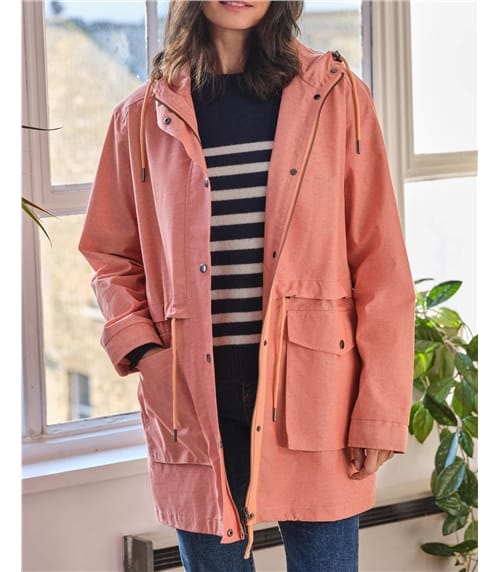 Regenjacke aus Bio-Baumwolle 